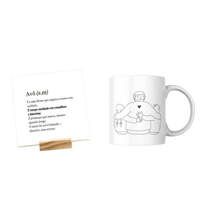 Kit Dia dos Avós Descrição Avô