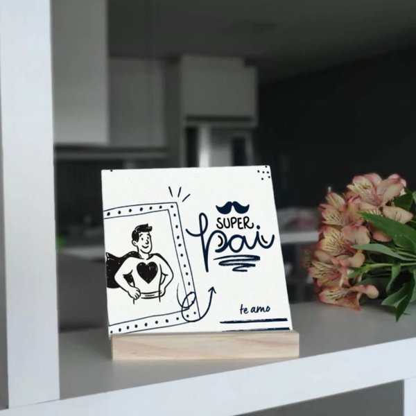 Kit Dia dos Pais - Porta Caneta Super Pai