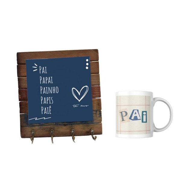 Kit  - Pai Porta Chaves