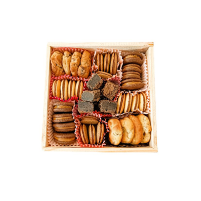 Cesta Presente Artesanal Bake Box Doces