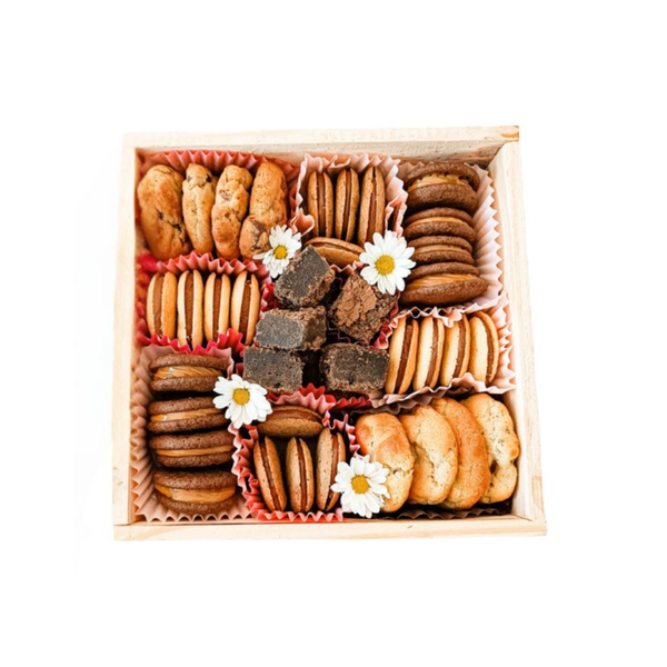 Cesta Presente Artesanal Bake Box Doces