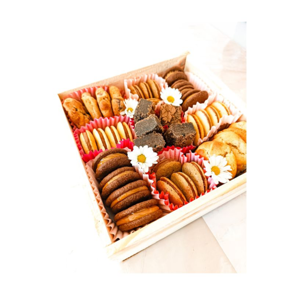 Cesta Presente Artesanal Bake Box Doces