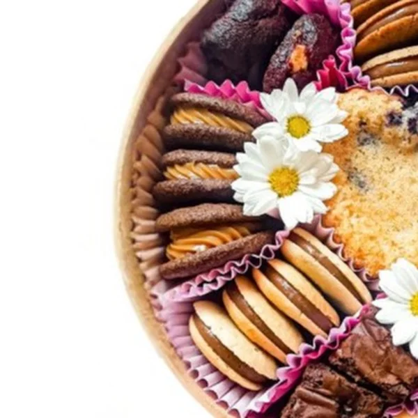 Cesta Presente Encanto Bakebox Redonda