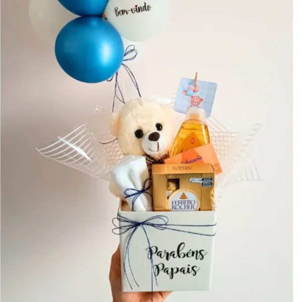 Box Maternidade Menino Azul