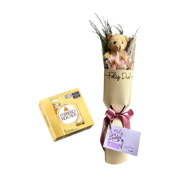 Imagem de Mimo Buquê com Pelucia Dia da Mulher