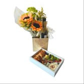 Box com Vinho Entre Flores e Sabores