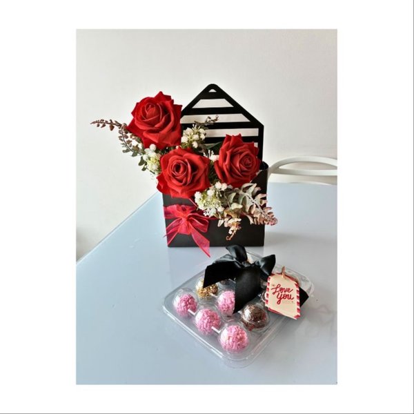 Box Carta Floral Eterna