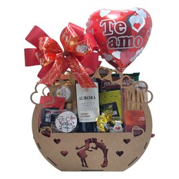 Imagem de Cesta Casal Romântica