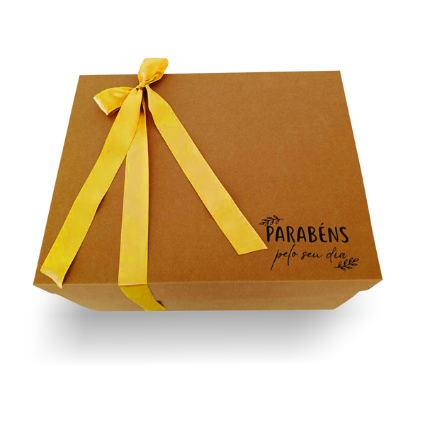 Box Aniversário Celebre Bolo, Doces e Salgados 