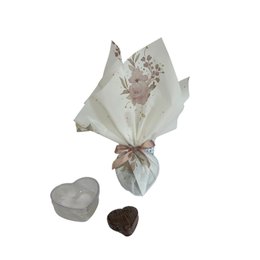 Imagem de Coração de Pão de Mel no Acrilico