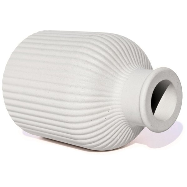Mini Garrafa Listrada Cimento Branco