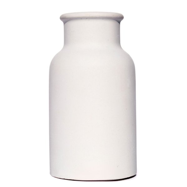 Mini Garrafa Lisa Cimento Branco 