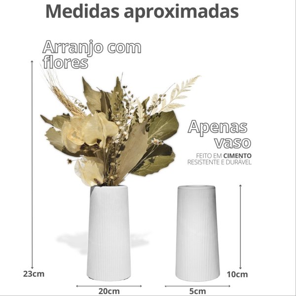 Arranjo De Flores Secas Decorativo Vaso Garrafa Tubo