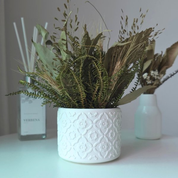 Arranjo De Flores Secas Decorativo Vaso Estados Rio