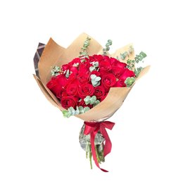 Imagem de Buquê 30 Rosas Vermelhas