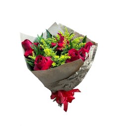 Imagem de Buquê Romântico 6 Rosas Vermelhas