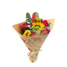 Imagem de Buquê Mix  com Rosas e Girassóis