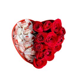 Imagem de Cesta Romântica no Coração