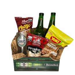 Imagem de Cesta de Petiscos com Heineken e Snacks