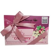 Bombons de Chocolate Branco com Cranberry