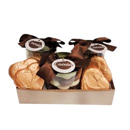 Imagem de Cesta 3 Latinhas de Biscoitos