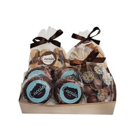 Imagem de Cesta Biscoitos e Chocolates