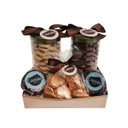 Imagem de Cesta Biscoitos e Pães de Mel