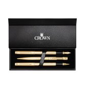 Kit Premium Crown Capricci Dourado  Dia dos Pais