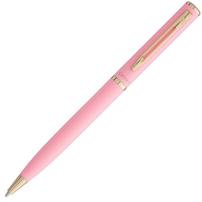 Caneta Crown Capricci Metal Rosa Esferográfica
