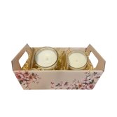 Cesta de Velas Aromáticas