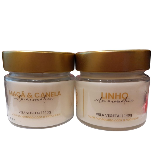 Kit Flor Aromática Vermelhas com Velas