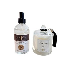 Imagem de Kit Sensação: Home Spray e Vela Aromática Decorativa