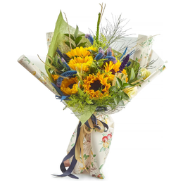 Imagem de Buque de Girassóis Campos de Van Gogh