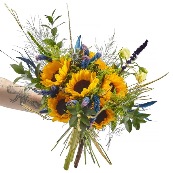 Buque de Girassóis Campos de Van Gogh