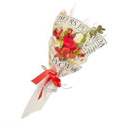 Imagem de Rosa Solitária Natural em Embalagem Elegante