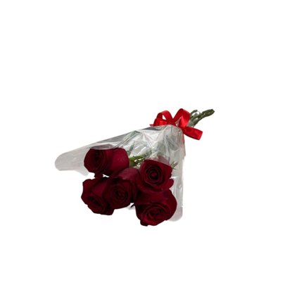 Ramalhete 5 Rosas Vermelhas