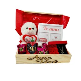Imagem de Cesta de chocolate e mimos 
