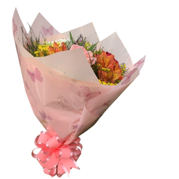 Imagem de Mini Buquê Mix de Rosas Coloridas