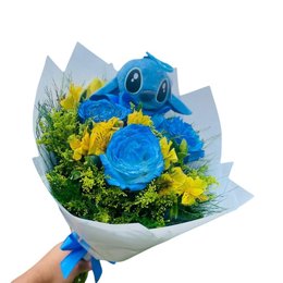 Imagem de Lindo Buquê com Stitch