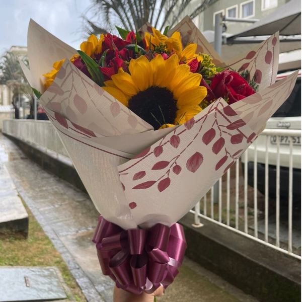 Buquê de Flores Amor Perfeito