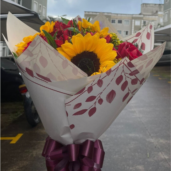 Buquê de Flores Amor Perfeito
