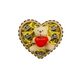Imagem de Coração com Bombons e Pelúcia 