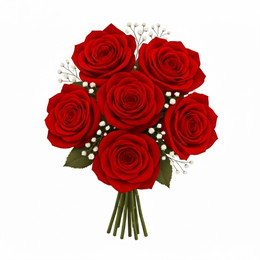 Imagem de Buquê Simplicidade Vermelho