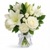 Campo Branco no Vaso