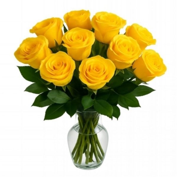 Doze Amarelas no Vaso