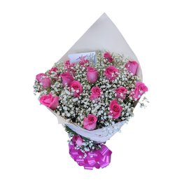 Imagem de Buquê Clássico Rosas Pink