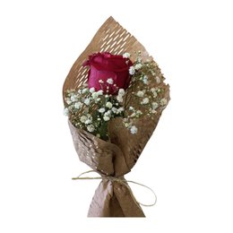 Imagem de Rosa Unitária Papel Colmeia