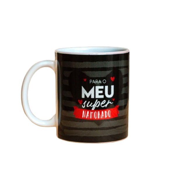 Kit Presente Almofada e Caneca Super Namorado