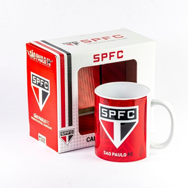 Kit Presente Almofada e Caneca Oficial Time São Paulo