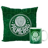Kit Presente Almofada e Caneca Oficial Palmeiras